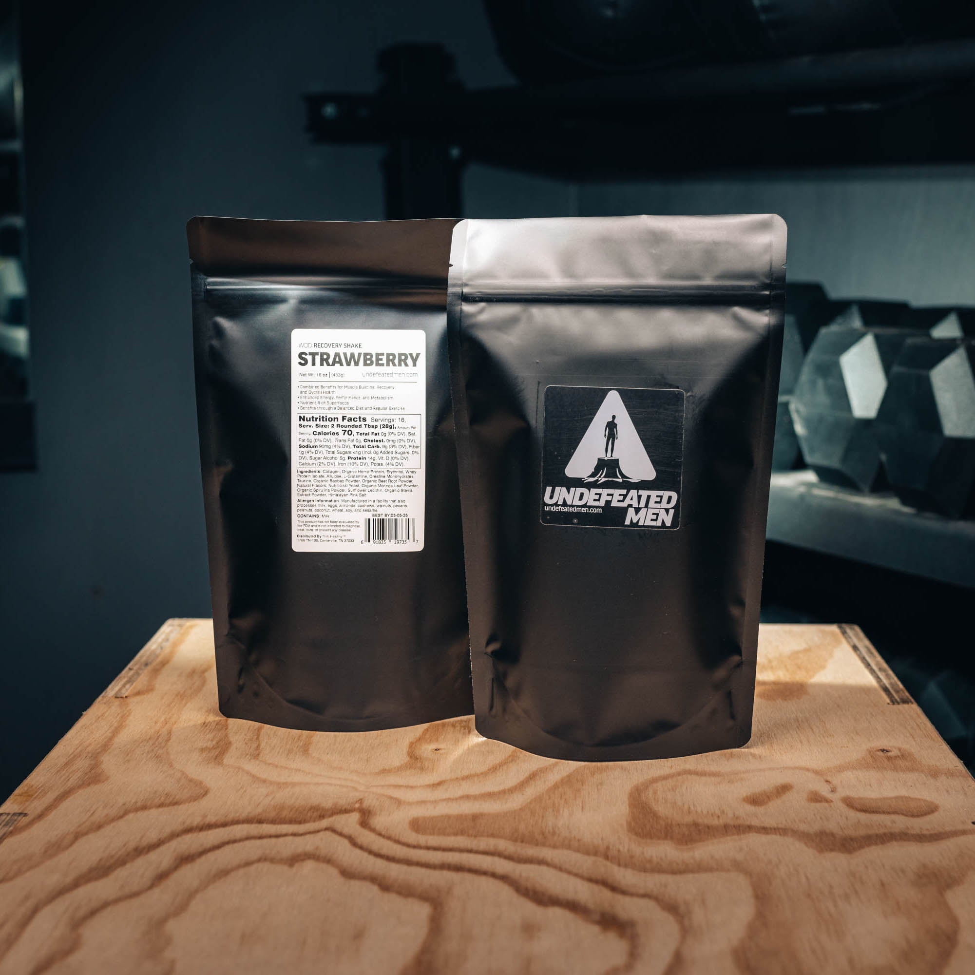 WOD RECOVERY SHAKE - 16OZ